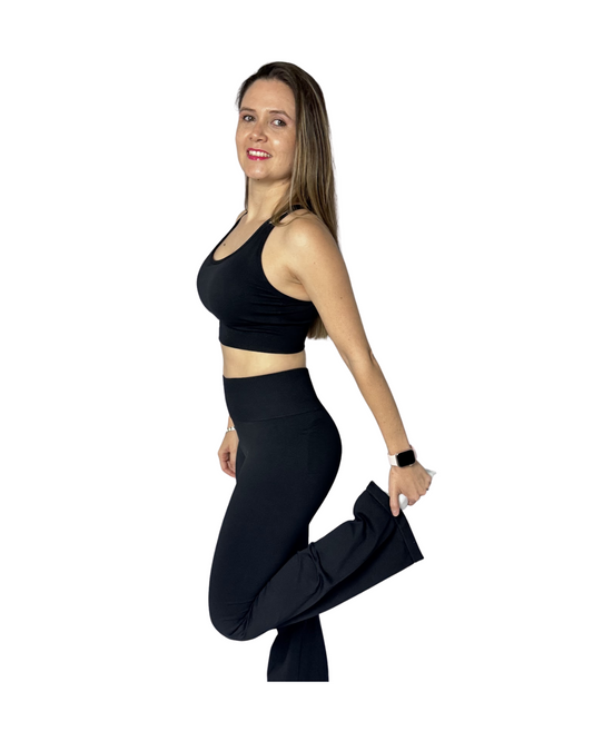 Conjunto deportivo negro - Flare Premium