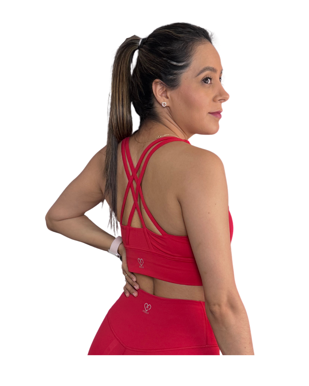 Conjunto deportivo - Cherry Red