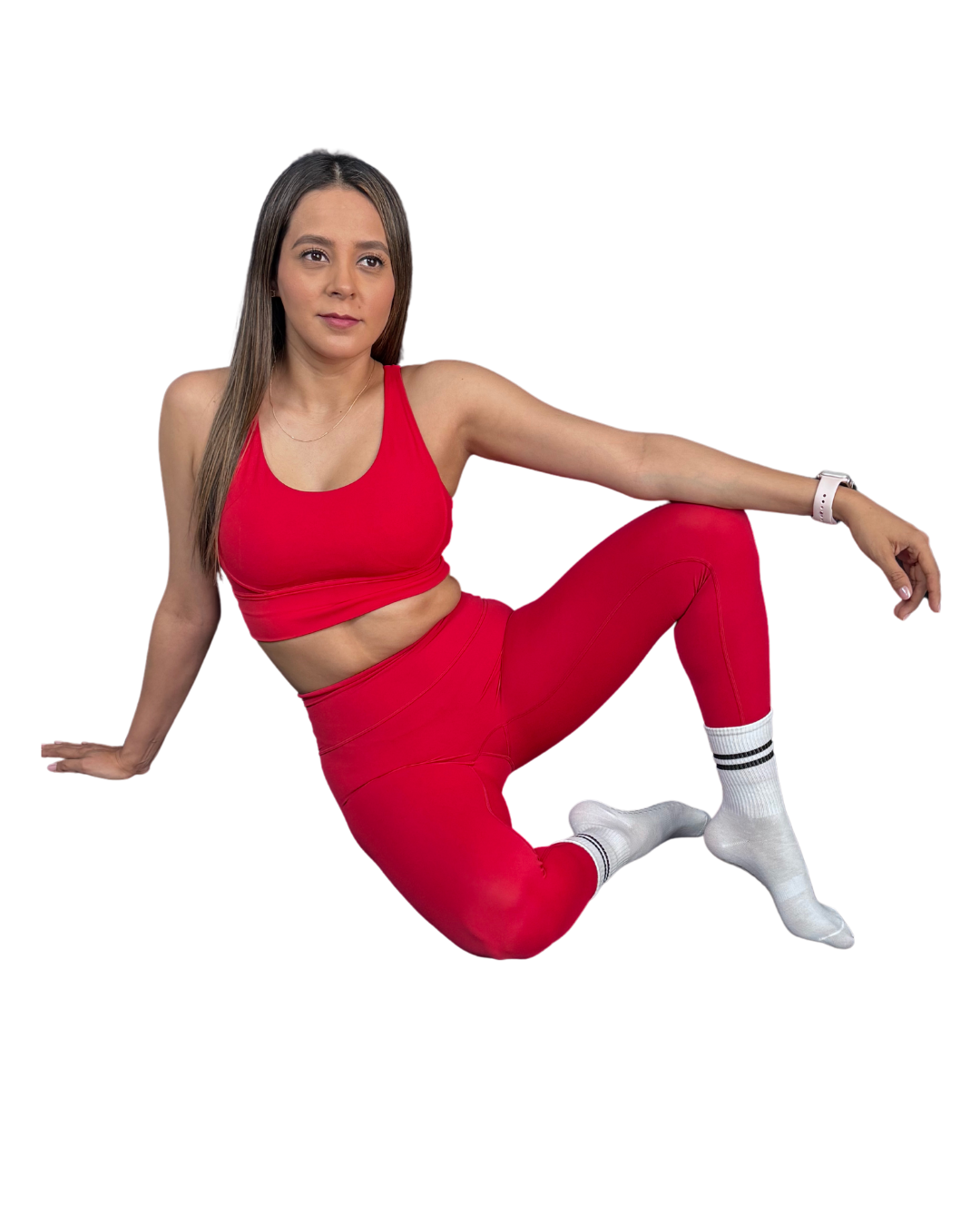 Conjunto deportivo - Cherry Red