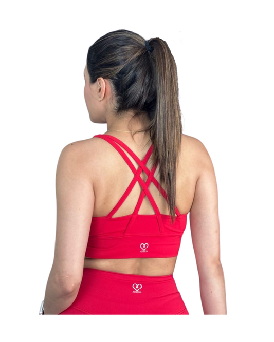Conjunto deportivo - Cherry Red