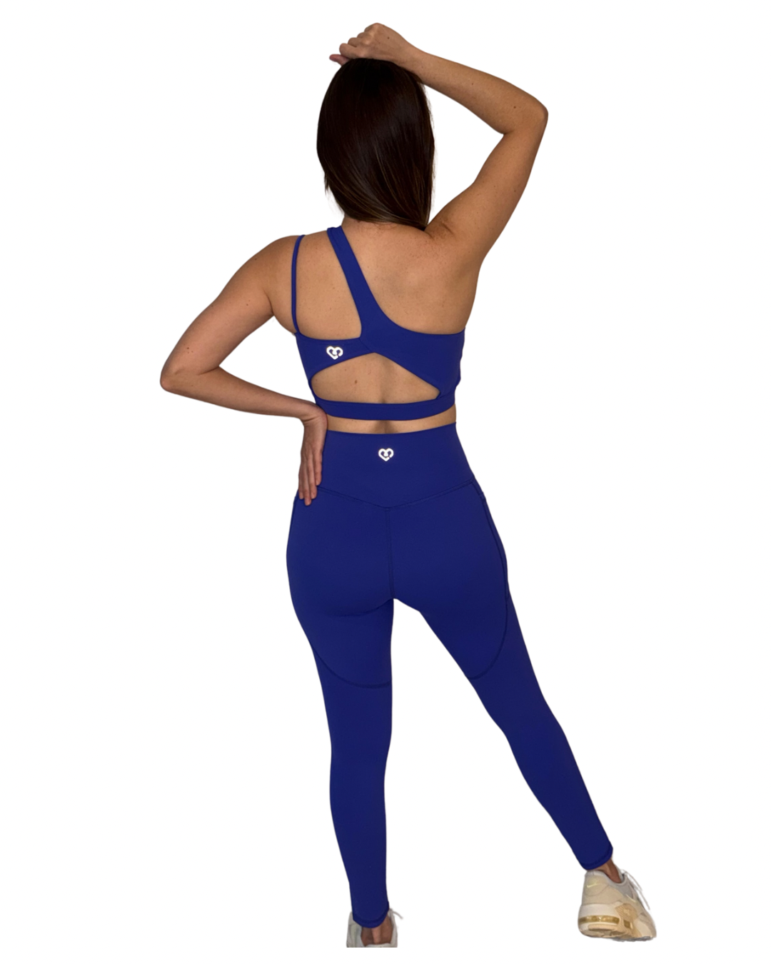 Conjunto deportivo azul rey asimétrico- Synergy