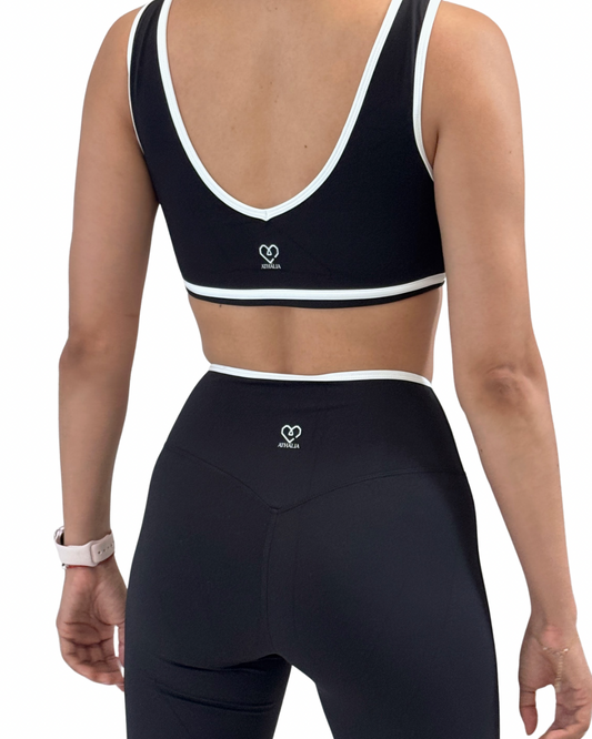 Conjunto deportivo negro - Edge