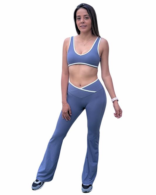 Conjunto deportivo gris - Edge