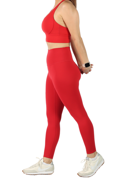 Legging deportivo - Cherry Red