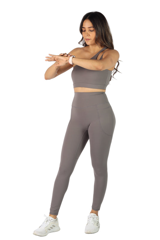 Legging deportivo gris - Synergy