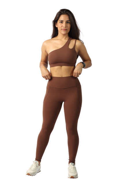 Legging deportivo café - Synergy