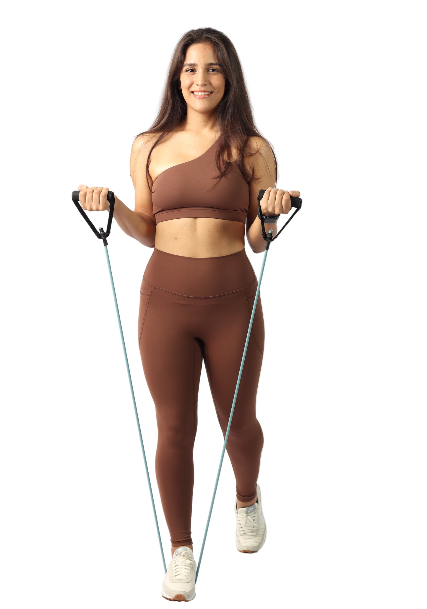 Top deportivo café asimétrico- Synergy