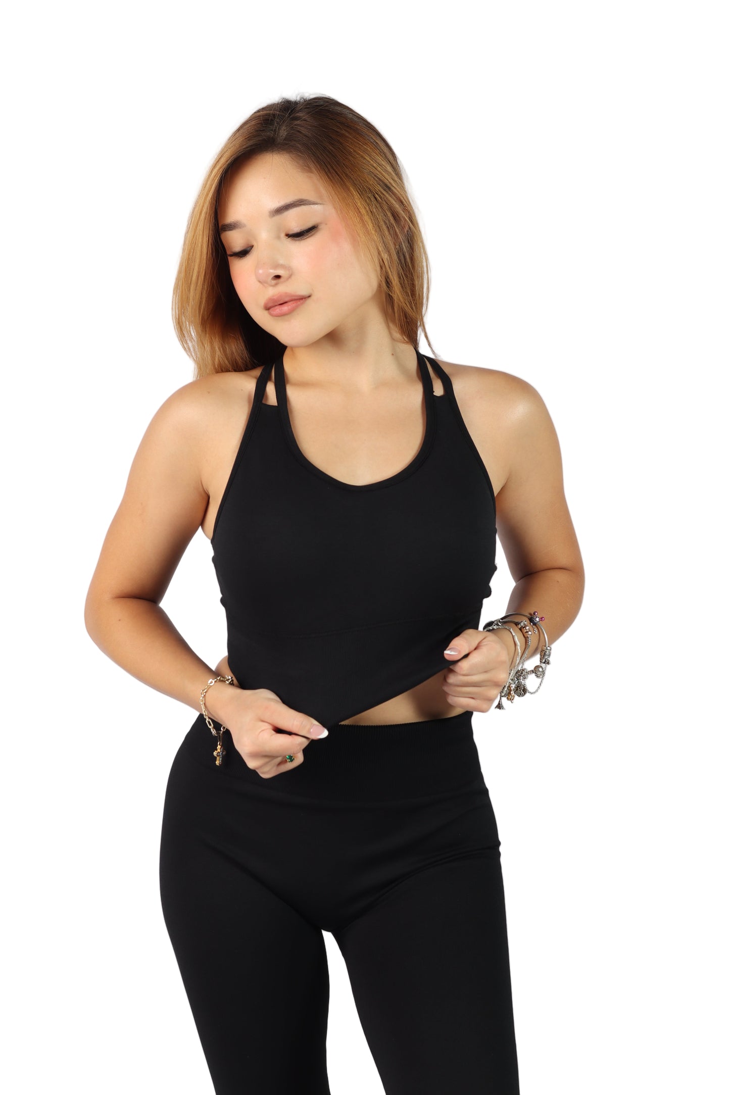 Top deportivo negro - Flare Premium